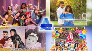 Retrospectiva narrada - Princesas Disney - Depoimentos dos pais - Valentina 1 ano