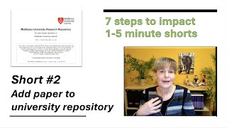 7 steps to impact 2 - University repository