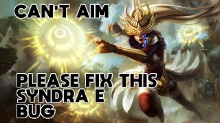 Kill Losing Syndra Bug - Prevents You From Aiming Q Delay E