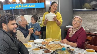 تشهيت الحريرة 😍 طبلة رمضانية على حقها😍 مسمنات معمرين بالبصلة