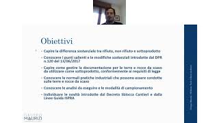 Webinar Terre e Rocce da scavo