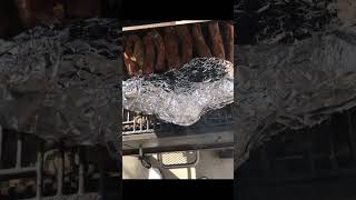 LEG OF LAMB AND SPARE RIBS ON THE GRILL RELLYROCKMITCHENT