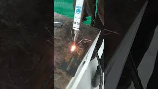 8mm Welding using fiber laser machine