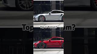 Porsche 911 Turbo or Porsche 911 GT3 RS? #porsche #cars