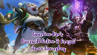 Smite: Arena Gameplay with Bacchus & Crazy8 as Fafnir-Operation Dive Zeus