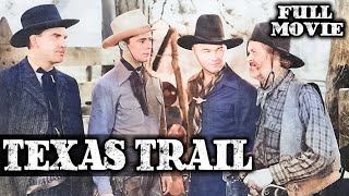 TEXAS TRAIL | William Boyd | Full Western Movie | English | Wild West | Free Movie