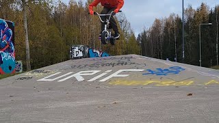 Mini bmx Matari skatepark. #bmx