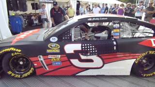 Bobby Labonte leaving Garage Goodwood Festival of Speed 2015