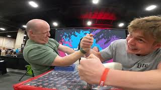 Men 220 Right Hand Armwrestling Matches | Fitcon Battle of Arms 2024