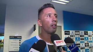 ENTREVISTA LUCAS BARRIOS DEPOIS DO JOGO!