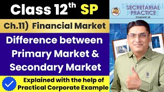 Difference between Primary Market and Secondary Market