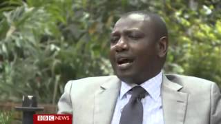 WILLIAM RUTO talk to BBC HARDTALK (08-10-12)