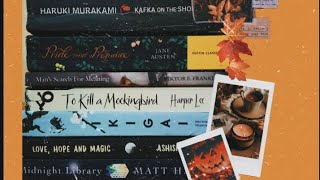 BOOKS I READ RECENTLY  !! IN THE MONTH OF SEPTEMBER AND OCTOBER 🍂