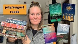 july + august wrap up || well traveled books