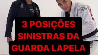 Não sabe o que fazer da guarda lapela!?  3 posições sinistras dessa guarda. @manualdojiujitsu