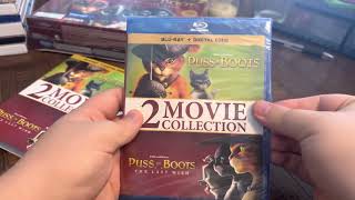 Puss in Boots 2-Movie Collection (Blu-ray + Digital Code) Unboxing