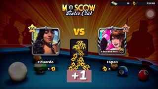 GANHEI 4 PARTIDAS SEGUIDAS NO 8BALL POOL