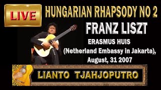 Live: HUNGARIAN RHAPSODY No 2 Liszt - Kazuhito Yamashita - Lianto Tjahjoputro