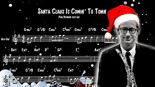 Santa Claus Is Comin' to Town Jazz  version - Sheet music