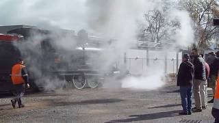 Steamranger Rx207 shunts 202 tons! Steamranger family fun day 2019