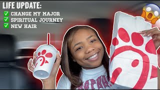 Chick-fil-a Mukbang + Life Update | Risha Tonae'