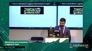 Monitoring and Centralized Logging in Ceph - Avan Thakkar, IBM