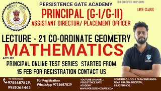 APPLIED MATHEMATICS LECTURE -21 |PRINCIPAL GRADE-1/G-II |ASS. DIRECTOR |PLACEMENT OFF | CGPSC2021-22