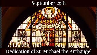 SUN Sep 29 2024 - Dedication of St. Michael the Archangel