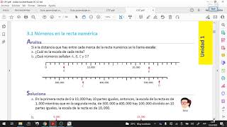 ESMATE CUARTO GRADO CLASE 3.1 UNIDAD 1