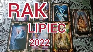 RAK - horoskop na LIPIEC 2022! MIŁOŚĆ - FINANSE - PRACA