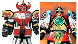 Mighty morphin megazord v/s Thunder megazord #powerrangers #mightymorphinpowerranger #gameplay