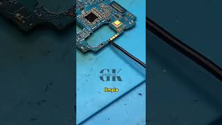 Técnica para Soldar circuito integrado [IC] en reparación de celulares #repair #fix #gokucellgk