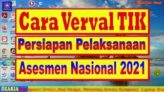 Verval TIK untuk Persiapan Pelaksanaan Asesmen Nasional 2021