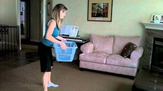 Laundry Basket Back exercises