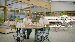 "Qualität Tirol" Almmilch-Produkte