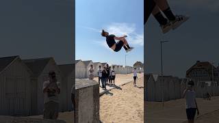 INSANE GAINER  #parkour #stunts #flip #fail #viral #shorts #fyp