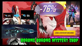 BORONG BORONG MYSTERY shop dan mendapatkan famas legend!!! #FYP #FAMASLEGEND #FF #MYSTERYSHOP