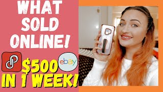 What Sold on Poshmark, Ebay, Thredup | November 2020 | Part Time Reseller