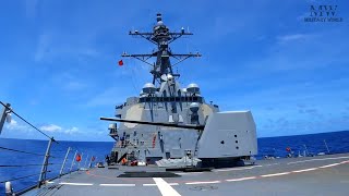 USS Dewey Holds Live Fire Exercise at Exercise Kakadu 2024