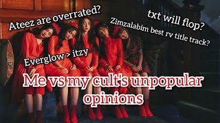 Kpop unpopular opinions: me vs my cult