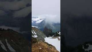 Hiking at Mt Snoqualmie in Washington State.