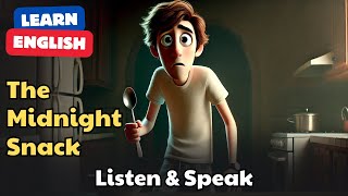 The Midnight Snack | Improve Your English | English Listening Skills - English Speaking Practice