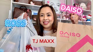 Huge ROSS, TJ MAXX and DAISO Haul