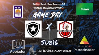 AO VIVO | Jogo de Basquete | Botafogo Basquete x Niteroi Basquete sub16 do CEMB da  @FBERJPLAY