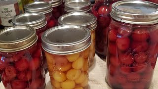 Let's Water Bath Can Cherries! 🍒