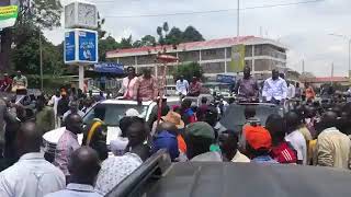 WATCH HOW KAKAMEGA RESIDENTS PAINTED THE TOWN BLUE AFTER BARASA'S VICTORY