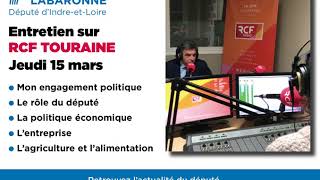 RCF TOURAINE // Interview du 15.03.2018