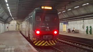 TRENO TSR R3-031 su S9 per Saronno in partenza da SARONNO SUD sotterranea!