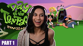 Back to the Mansion | Let's Play Day of the Tentacle Remastered (Part 1)