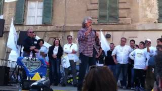 Beppe Grillo a Vasto